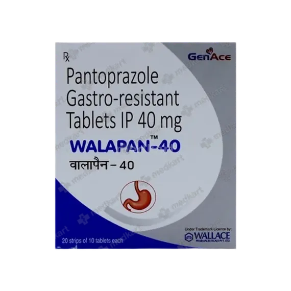 walapan 40mg tablet 10's